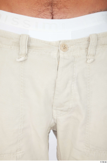 Lyle beige cargo pants casual dressed hips leg 0001.jpg